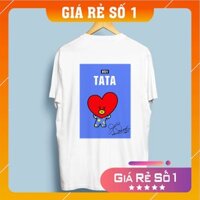 [Siêu Sale- Cho Xem Hàng] Áo Thun BT21 V-BTS Kiểu Dáng Unisex - Green Tee