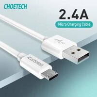 [Siêu Sale] CHOETECH Cáp Micro USB sạc nhanh 2.4A dùng cho Samsung Xiaomi Huawei Máy tính bảng giá siêu tốt