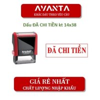[SIÊU SALE] Con dấu ĐÃ CHI TIỀN Trodat 4911 (Loại tốt)