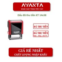 [SIÊU SALE] Con dấu ĐÃ THU TIỀN Trodat 4911 (Loại tốt)