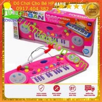 [SIÊU SALE] đàn organ HỘP ĐÀN ORGAN PIN MICRO CÓ CHÂN 3702A KÈM MICRO đàn piano ✅  Đồ Chơi Trẻ Em HP