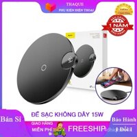 {Siêu Sale } Đế sạc không dây BASEUS 15W sạc nhanh 2A cho Thiết bị tương thích: Apple iPhone 8/8P iPhone X/ XS/ XR/ Xs M