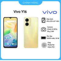[SIÊU SALE] Điện thoại Vivo Y16 - Hàng Chính Hãng,Cấu Hình Cao,Pin Khủng, Giá Siêu Rẻ