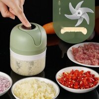 [Siêu Sale] Điện Tỏi Hiện Vật Nhà Bếp Dụng Cụ Ép Tỏi Tỏi Không Dây Tỏi Nấu Máy Tỏi Be Tỏi Băm Thịt