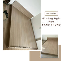 [Siêu SALE] Giường ngủ bệt kiểu Nhật gỗ mdf lõi xanh - bao ráp ship HCM giá xưởng