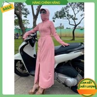 [SIÊU SALE] [HÀNG CAO CẤP] Váy Chống Nắng Toàn Thân thông hơi siêu thoáng chất vải xuất Nhật 2 lớp