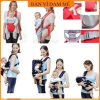 Siêu sale - Hàng Chính hãng Đai Em Bé, Địu Em Bé Sơ Sinh, Địu 4 Tư Thế Của Nhật