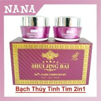 [SIÊU SALE] Kem nám Bạch Thủy Tinh tím 2in1, làm mờ nám tàn nhang và trắng da Shuijingbai 2in1, mỹ phẩm.