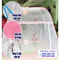 SIÊU SALE MÀN CHỤP TỰ BUNG ĐỈNH RỘNG - HÀNG VIỆT NAM CHẤT LƯỢNG CAO 1m6 / 1m8 / 2m