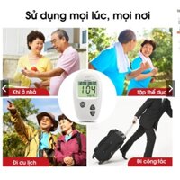 [SIEU SALE] * Máy Đo Đường Huyết Safe - Accu Chính Hãng SINOCARE Giá Rẻ Tặng Kèm 50 Kim Que Thử + 50 Kim