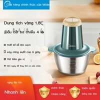 [Siêu Sale] Máy xay thịt Midea hộ gia đình 1.8L đa năng nhồi máy thép không gỉ nhỏ thịt dễ dàng vệ