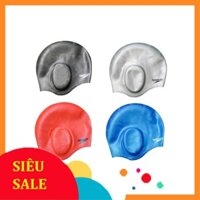 [Siêu Sale]- Mũ bơi che tai Conquest( Giao mầu ngẫu nhiên)