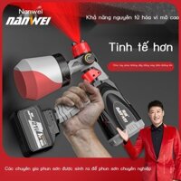 [Siêu Sale] Nanwei điện súng phun sơn sơn cao su súng phun sơn phun hộ gia đình lithium điện phun s