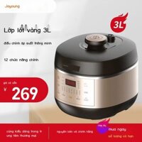 [Siêu Sale] Nồi áp suất điện mini Joyoung 3L nồi áp suất điện công suất nhỏ thông minh nấu áp suất