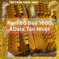 siêu sale_ Ram 8G PC - DDR3 - Bus 1600 Hiệu Fury HyperX,ADATA Tản Nhiệt - VI TÍNH BẮC HẢI