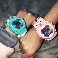[Siêu Sale] Robot Biến Hình Trẻ Em Bé Trai Bé Gái Học Sinh Douyin Cùng Hoạt Hình Đồ Chơi Đồng Hồ Mư