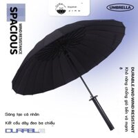 [Siêu Sale] Samurai Nhật Bản Ô cán dài nam cực lớn cực lớn đôi thanh kiếm thẳng ô thanh kiếm ô sinh