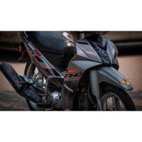 [Siêu Sale] TEM RỜI mẫu RC xám cam đen Sirius xăng cơ - màu sắc nổi bật Quyen Decal - Phong Decal