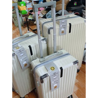 (SIêu SALE🆘) vali bo góc kim loại ABS size 20-24 chịu lưc 68kg ,bánh quay 360 độ (Sj Adb ZaI0 Giá tận gốc)