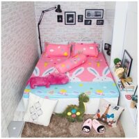 [SIÊU SALE] Xả kho bộ drap giường cotton poly giá rẻ (chọn mẫu)