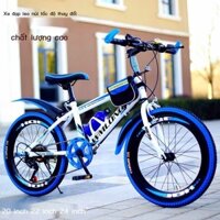 [Siêu Sale] Xe đạp leo núi trẻ em xe đạp bé trai 6-17 tuổi nam nữ đua tốc độ thay đổi học sinh tiểu