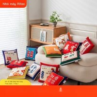 [Siêu Sale] Xu hướng quốc gia Gối chăn 2 trong 1 đệm đôi văn phòng nghỉ trưa điều hòa ô tô hỗ trợ t