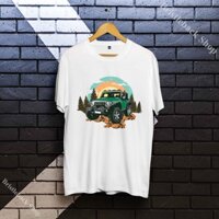 [SIÊU SALE]❣️Áo Unisex hình xe Jeep - Jeep T-Shirt phong cách - H25JEP-002