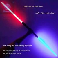 ✲[Siêu Sale]▥Đồ Chơi Kiếm Ánh Sáng Light Saber - Gậy Ống LED - Kiếm Laze có đèn và âm thanh-Lvg24