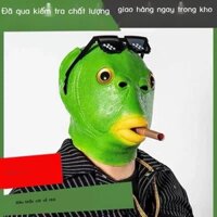 [Siêu Sale]Douyin lưới đỏ cùng phong cách cá xanh người đàn ông đầu xanh mũ cá ngộ nghĩnh vui nhộn