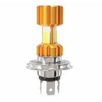 SIÊU SÁNG VỚI BỘ ĐÈN PHA LED H4 3 CHÂN CẮM XE MÁY VÀ ÔTÔ CỐT VÀ PHA CỰC SÁNG