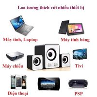 (SIÊU SẬP GIÁ) Loa máy tính Di Động Cắm Nguồn USB Mẫu Mới ft 202 Loa máy tính giá sinh viên