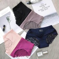 [SIÊU SEXY] Combo 5 Quần lót Ren Lụa cao cấp Quần chip ren hoa Đũng Cotton siêu Quyến Rũ ❤️