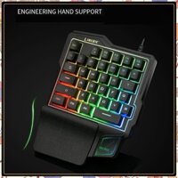 (Siêu Siêu Rẻ) Bàn Phím Giả Cơ Một Tay Dành Cho Gaming Thương Hiệu Keypad GK103