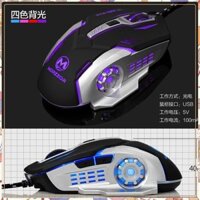 (Siêu Siêu Rẻ) Chuột dùng chơi Game Led Đa Màu Morzzor MZ-17 - DPI 3200