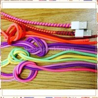 (Siêu Siêu Rẻ) COMBO 15 DÂY QUẤN LÒ XO CHO TAI NGHE +CÁP SẠC TIỆN LỢI