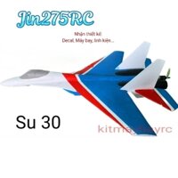 ❤Siêu Sock❤ bộ vỏ kit máy bay Su 30 biên dạng toàn thân sải 60cm -72 cm -90 cm ( có video hướng dẫn ráp)