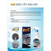 SIÊU TẨY DẦU MỠ DrC 500ML