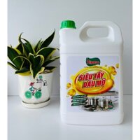 Siêu Tẩy dầu mỡ Zippro Can 5l Làm sạch toàn bộ vết dầu mỡ bám kết lâu ngày trên: Nồi, niêu, xoong, chảo. hút mùi...