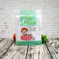 Siêu Thị Nhỏ Huiyajie Khăn Trải Bàn Dùng Một Lần Nhựa Trong Suốt Hộ Gia Đình Dày Hình Chữ Nhật Tròn Ngoài Trời Thảm Rượu Nhà Hàng Khăn Trải Bàn Cửa Hàng bách Hóa Đỏ