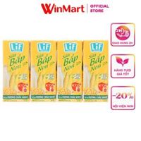 [Siêu thị WinMart] - Sữa bắp non LiF lốc 4 hộp x 180ml