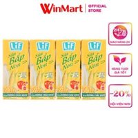 [Siêu thị WinMart] - Sữa bắp non LiF lốc 4 hộp x 180ml