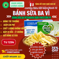 SIÊU TIẾT KIỆM Bánh Sữa Ba Vì COBOVA Bánh Sữa Truyền Thống Ba Vì Milk Giàu Dinh Dưỡng Bán Theo Cân