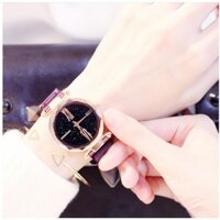 [SIÊU TIẾT KIỆM] ĐỒNG HỒ NỮ DÂY NAM CHÂM LỤA DIMINI SIÊU SANG CHẢNH CỰC ĐẸP