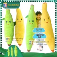 [SIÊU TO]  GỐI ÔM TRÁI CHUỐI SIÊU TO KHỔNG LỒ SIZE ĐẠI 1M3 DÀI 1M2 - GẤU BÔNG TRÁI CHUỐI