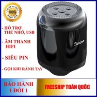 Siêu trầm - Loa bluetooth 5.0 Manovo M4, loa Sendao âm thanh hifi ầm trầm pin trâu sử dụng lên đến 18h - Hàng nhậptai ng