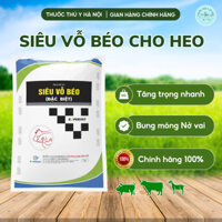 Siêu Vỗ Béo Cho Heo, Lợn, Tăng Trọng Heo Nhanh, Nặng Cân, Nhiều Nạc(Gói 1kg)