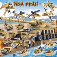 Siêu Xe Tăng 544 Chi Tiết 16 Trong 1 Lego Kazi Đồ Chơi Xếp Hình Lắp Ráp