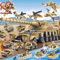 Siêu Xe Tăng 544 Chi Tiết 16 Trong 1 Lego Kazi Đồ Chơi Lắp Ráp Xếp Hình