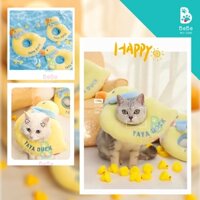 [Siêu Xinh] Vòng Cổ Chống Liếm Hỗ Trợ Thú Cưng Phục Hồi Cực Kỳ Dễ Thương - Chiếc Gối Ngủ Đi Khắp Thế Gian Của Các Boss