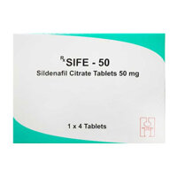 Sife 50 Hetero 1 vỉ x 4 viên – Thuốc cường dương